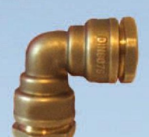 Female-thread to pipe elbow