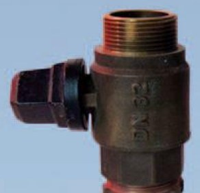 Bronze service valve, metric thread
