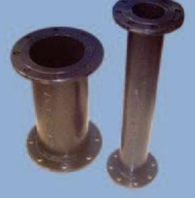 Double-flanged spool piece
